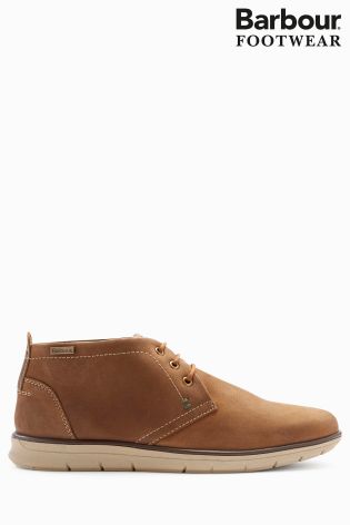 Tan Barbour Bowlam Lace Chukka